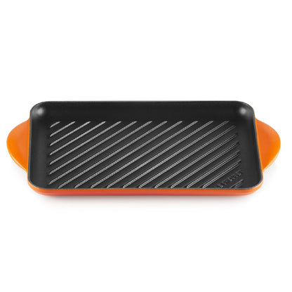 Parrilla Tradition Grill Rectangular 32 Cm Le Creuset7#Naranjo