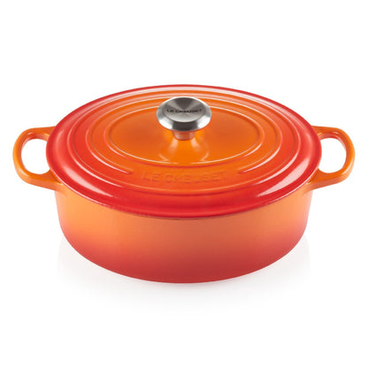 Cocotte Ovalada 27 Cm Le Creuset2#Naranjo