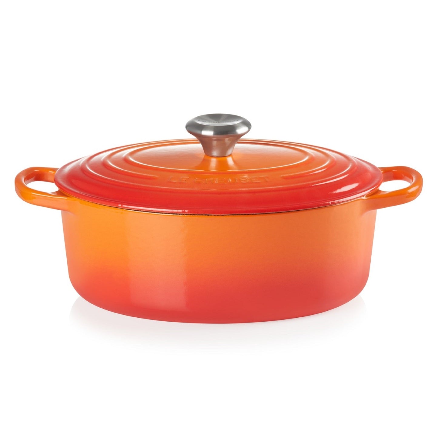 Cocotte Ovalada 27 Cm Le Creuset6#Naranjo