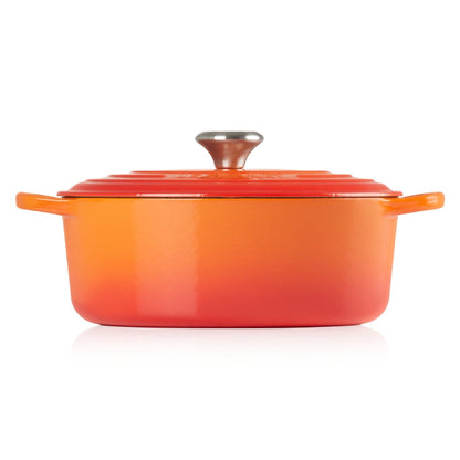 Cocotte Ovalada 27 Cm Le Creuset3#Naranjo