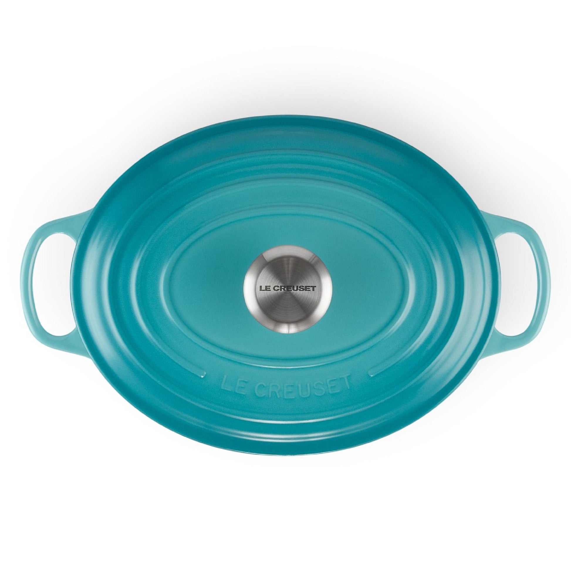 Cocotte Ovalada 27 Cm Le Creuset10#Turquesa