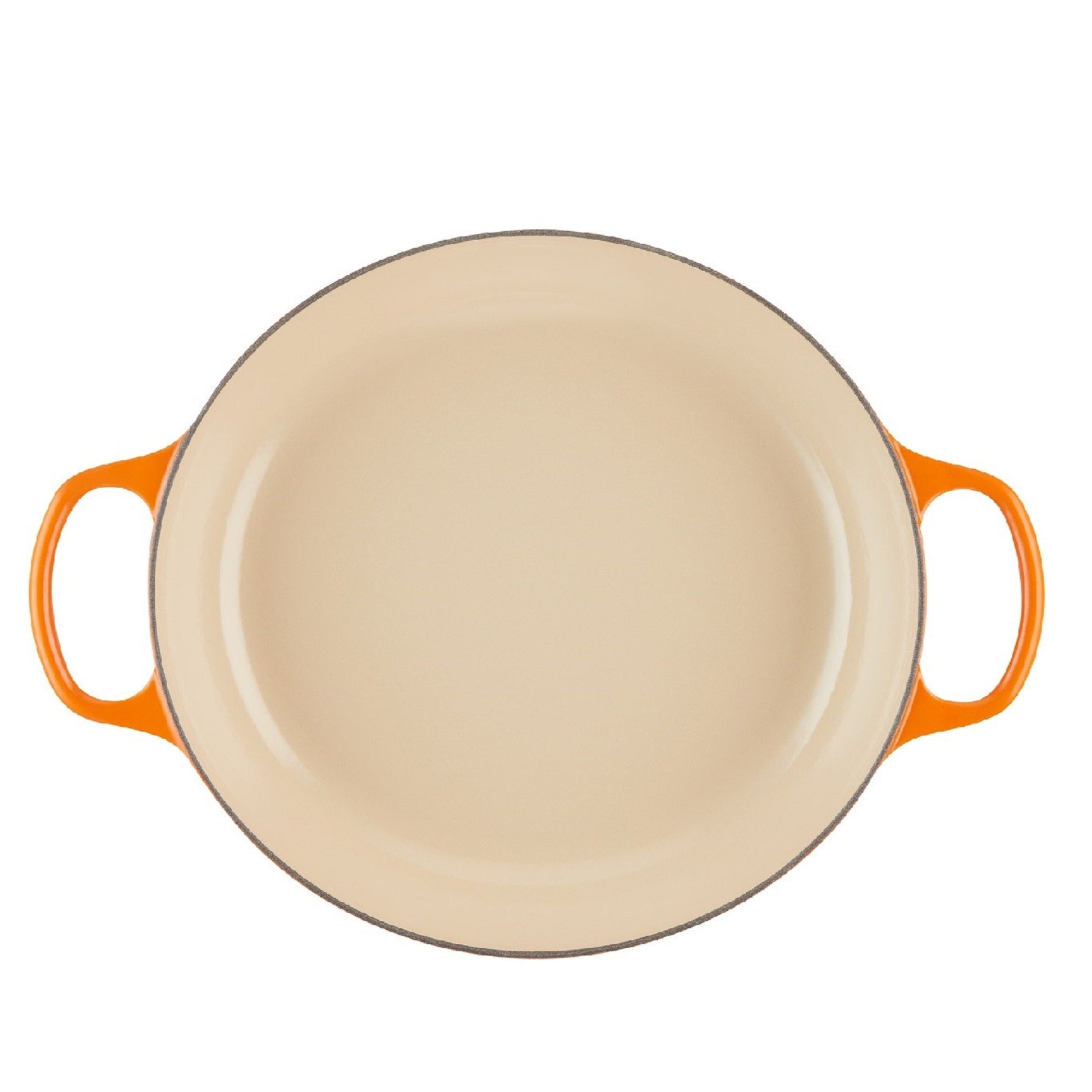 Cacerola Baja Hierro Esmaltado 30 Cm Le Creuset8#Naranjo