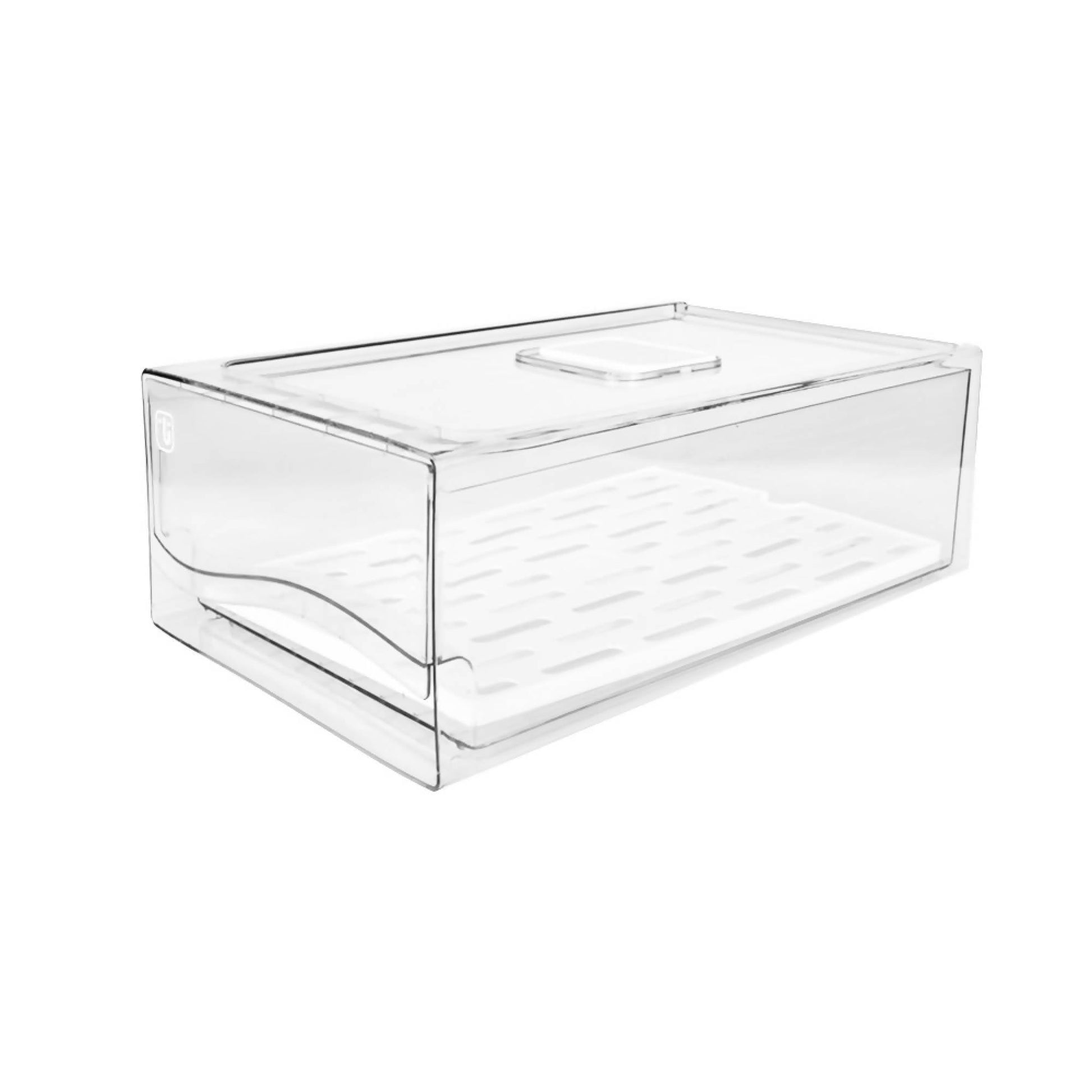 Caja Organizadora Refrigerador con Drenaje Grande2#Sin color