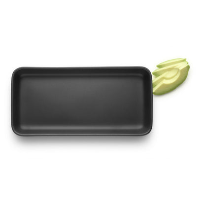 Plato Cocina Nórdica 12x24 cm3#Negro