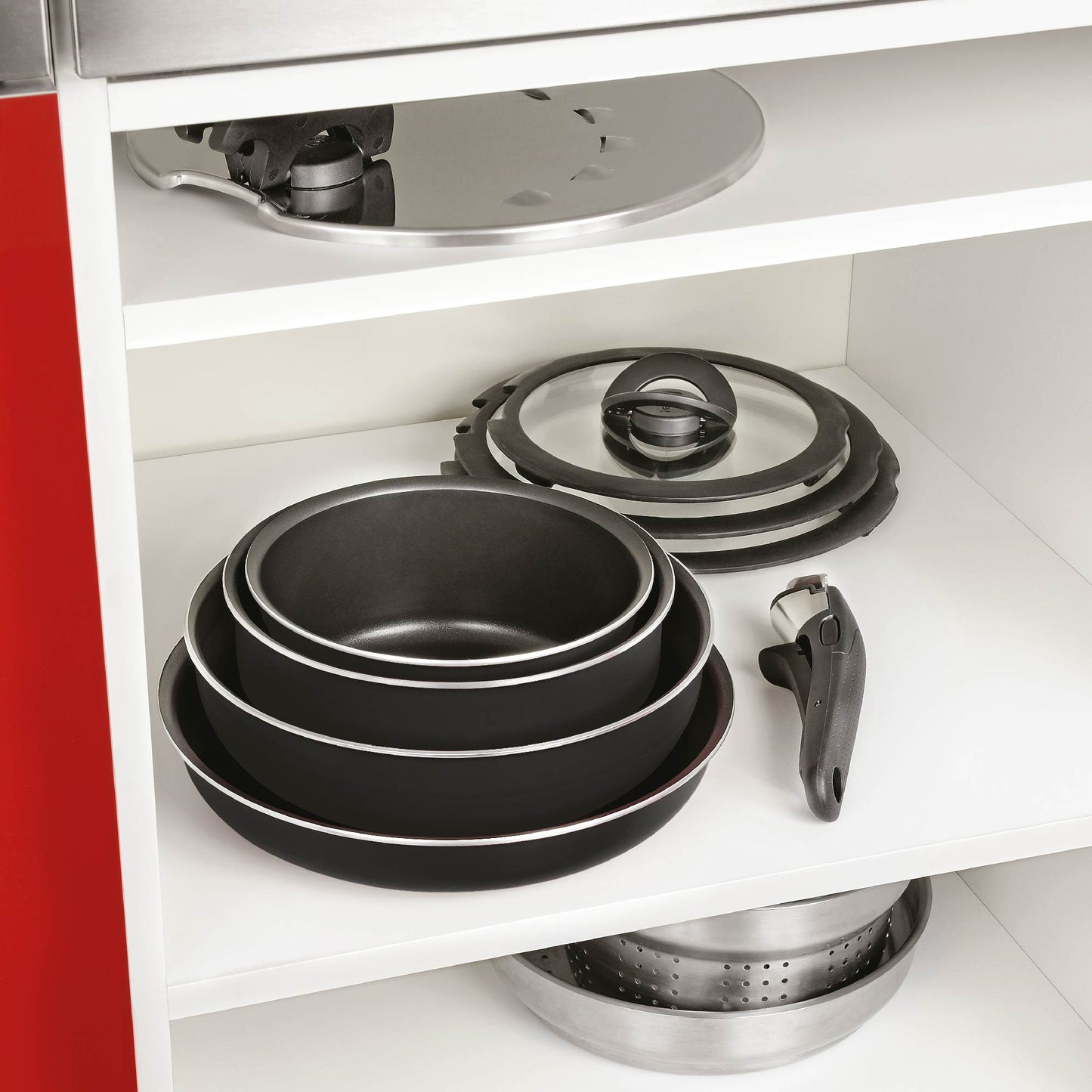 Batería Ingenio Essential 8 Pzs Tefal4#Negro