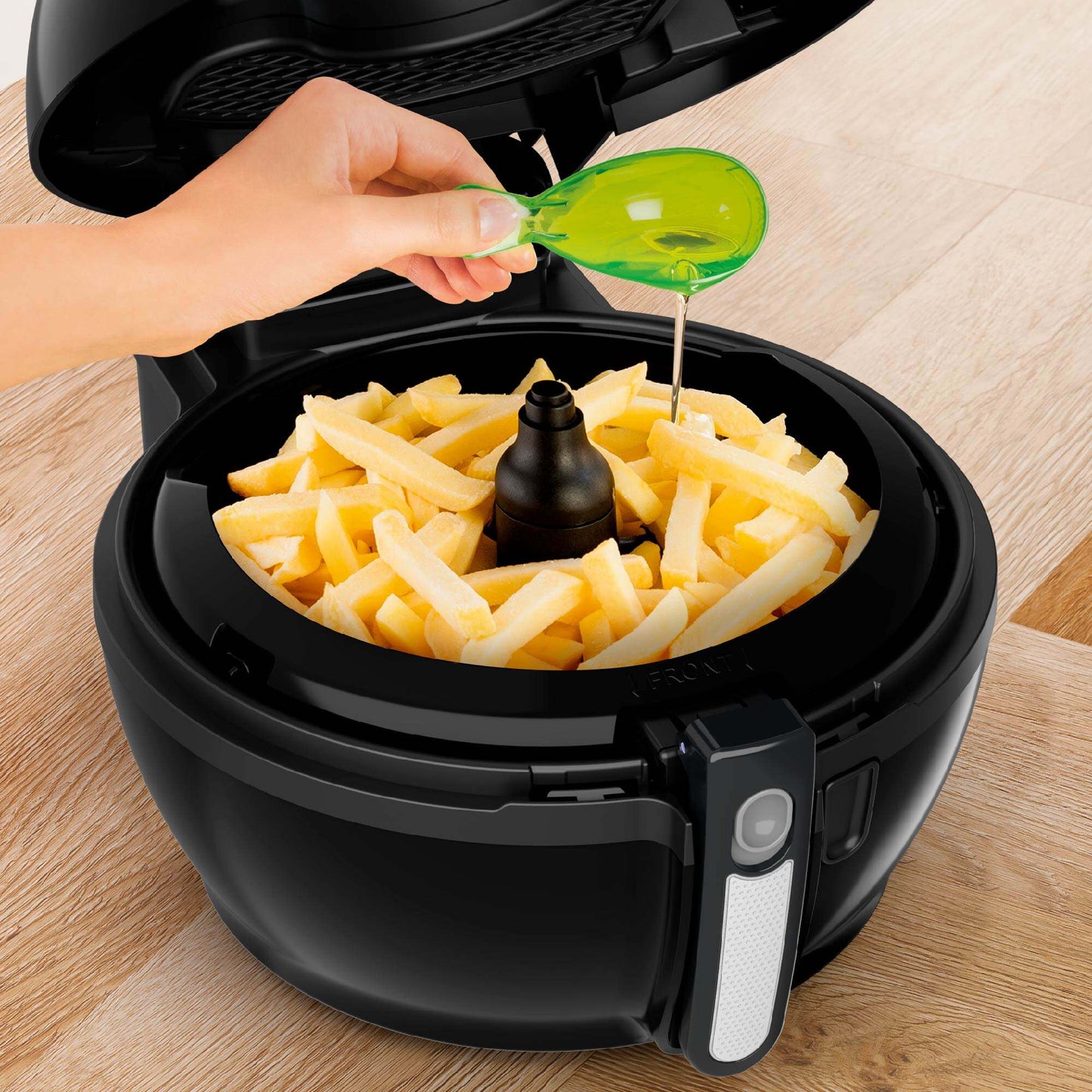 Freidora De Aire Actifry Genius+ 1.2 Kg Tefal2#Negro