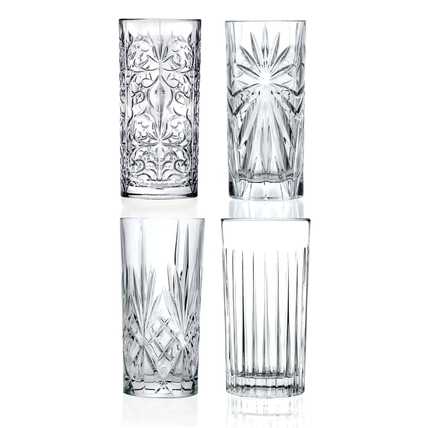 Set 4 Vasos Altos Mixology RCR3#Sin color