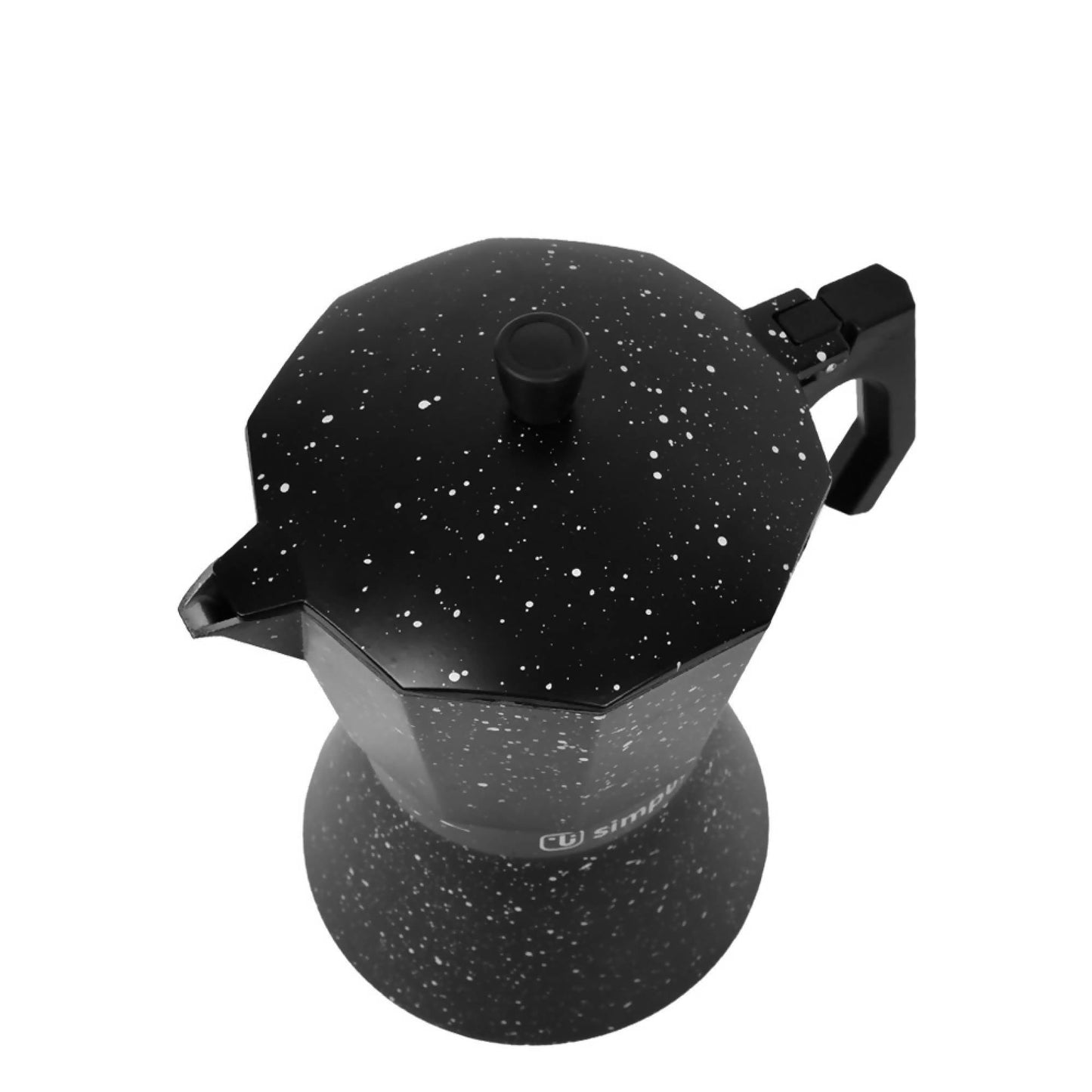 Cafetera Italiana Granito 12 Tazas4#Negro