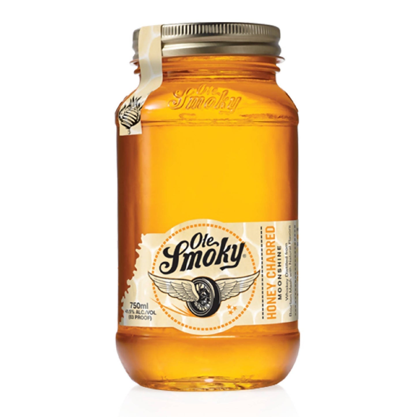 Ole Smoky Whiskey Honey Charred 750 ml2#Sin color