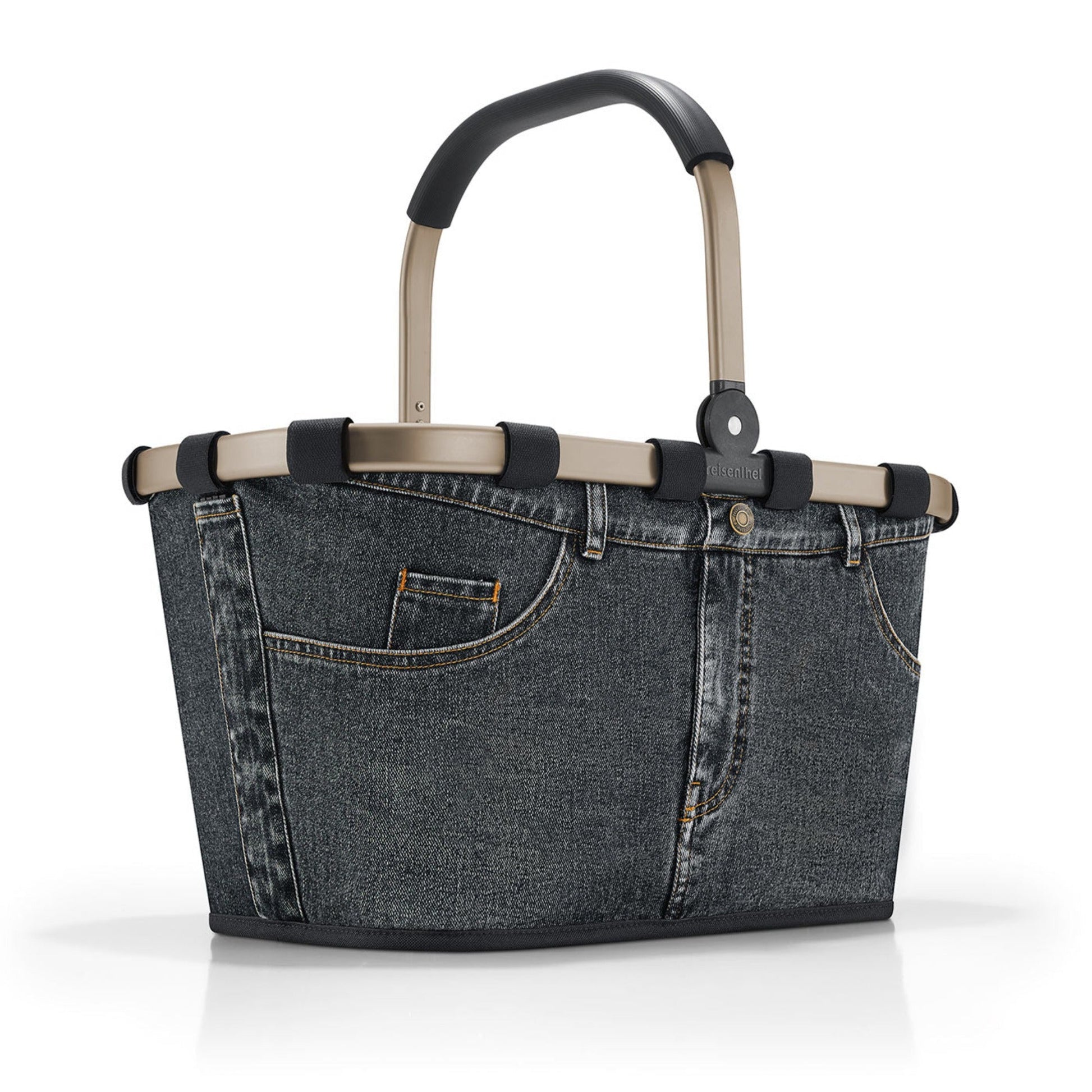 Canasto de Picnic Carrybag Jeans2#Gris