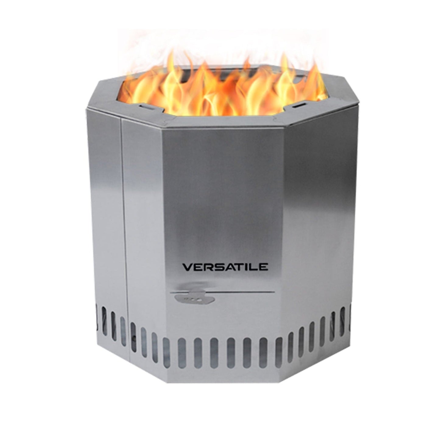 Brasero Sin Humo Spiedo Versatile3#Gris Plata