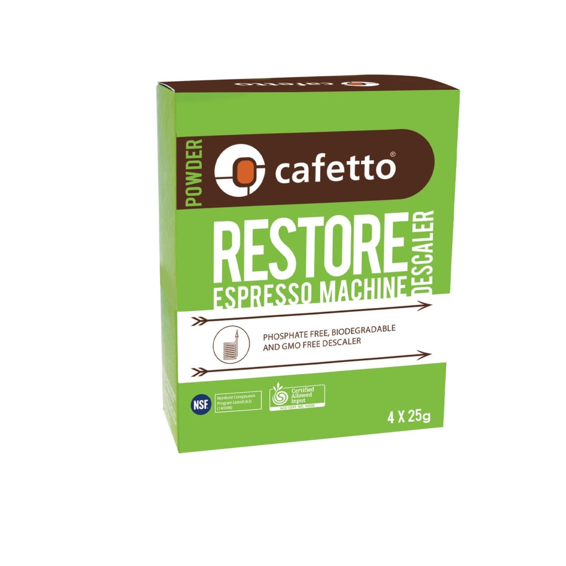 Restore Descaler Caja 4 x 25g Sachet1#Blanco