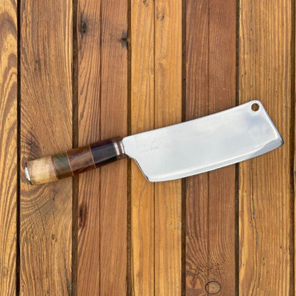 Cuchillo Hachuela Cocina Mango Madera1#Madera