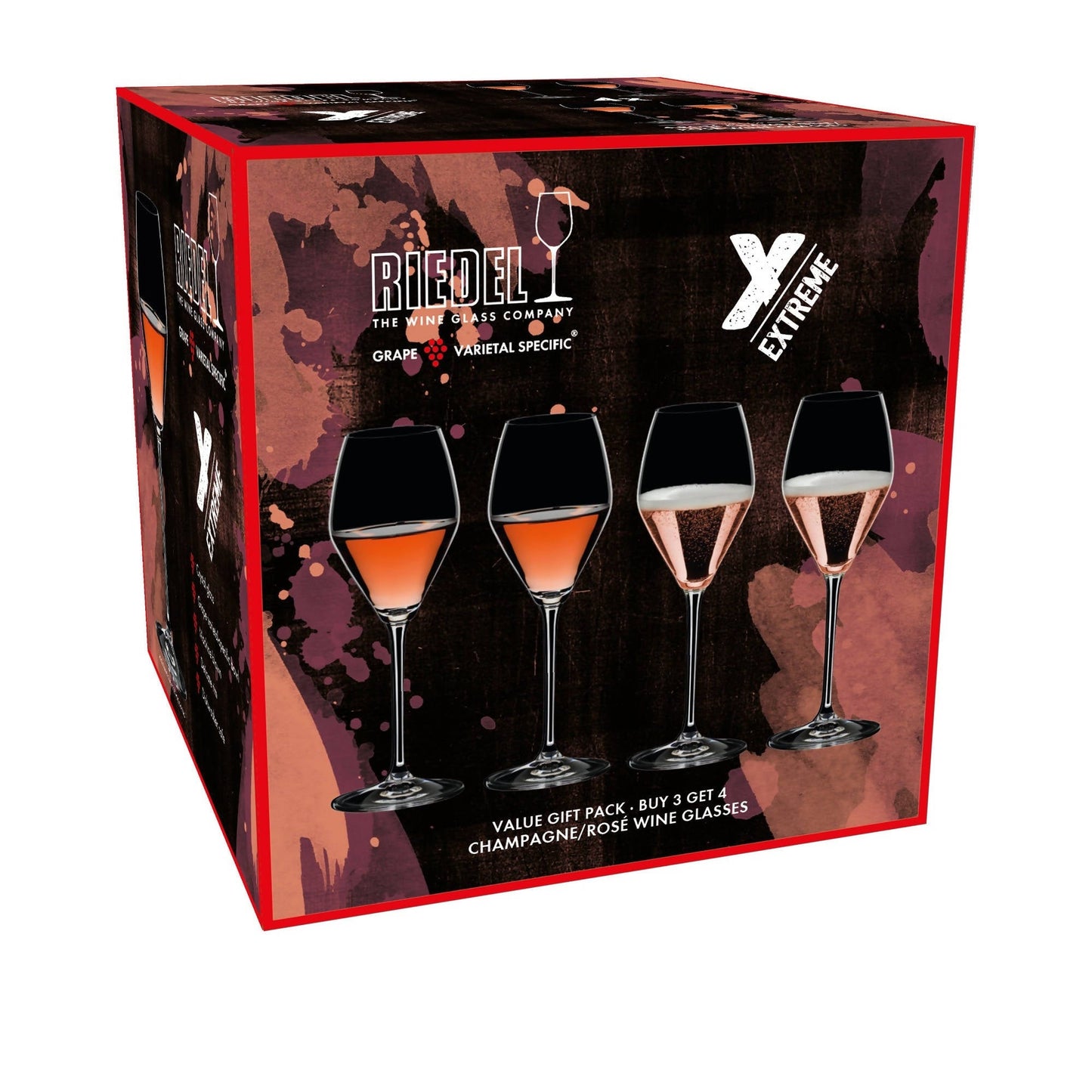 Set 4 Copas Champagne Rosé Riedel2#Sin color