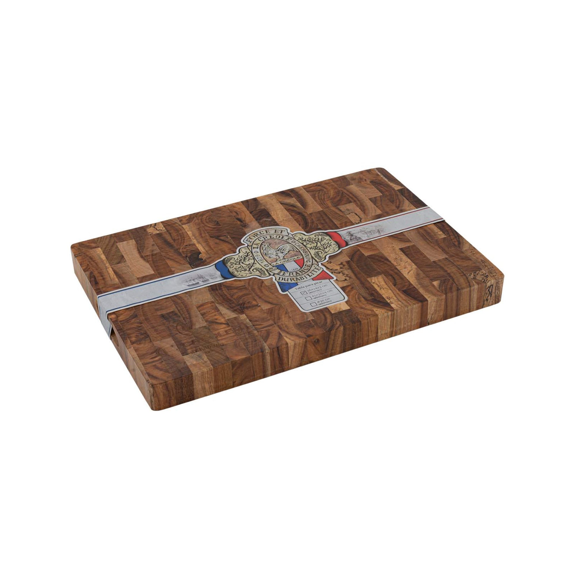 Tabla Para Picar De Madera Acacia2#Café