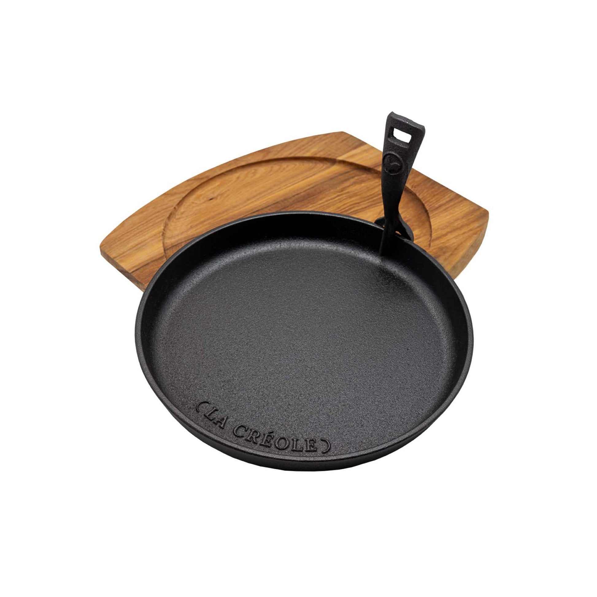 Plato Para Servir En Hierro Fundido 22 Cm La Créole2#Negro