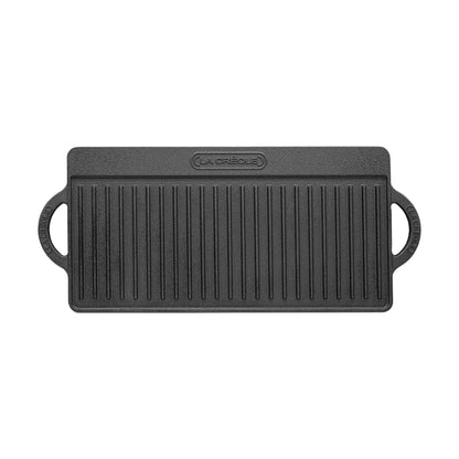 Plancha Grill Reversible 46x23 Cm2#Negro