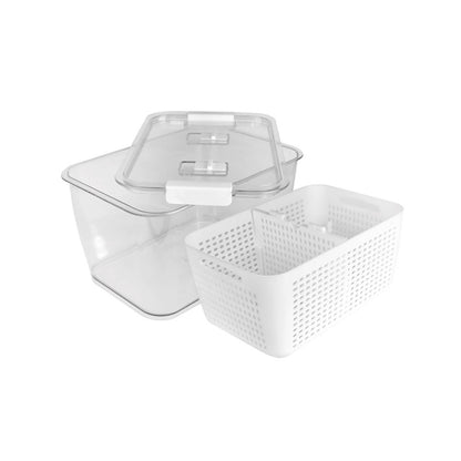 Pack Caja Organizadora Refrigerador M + L5#Blanco