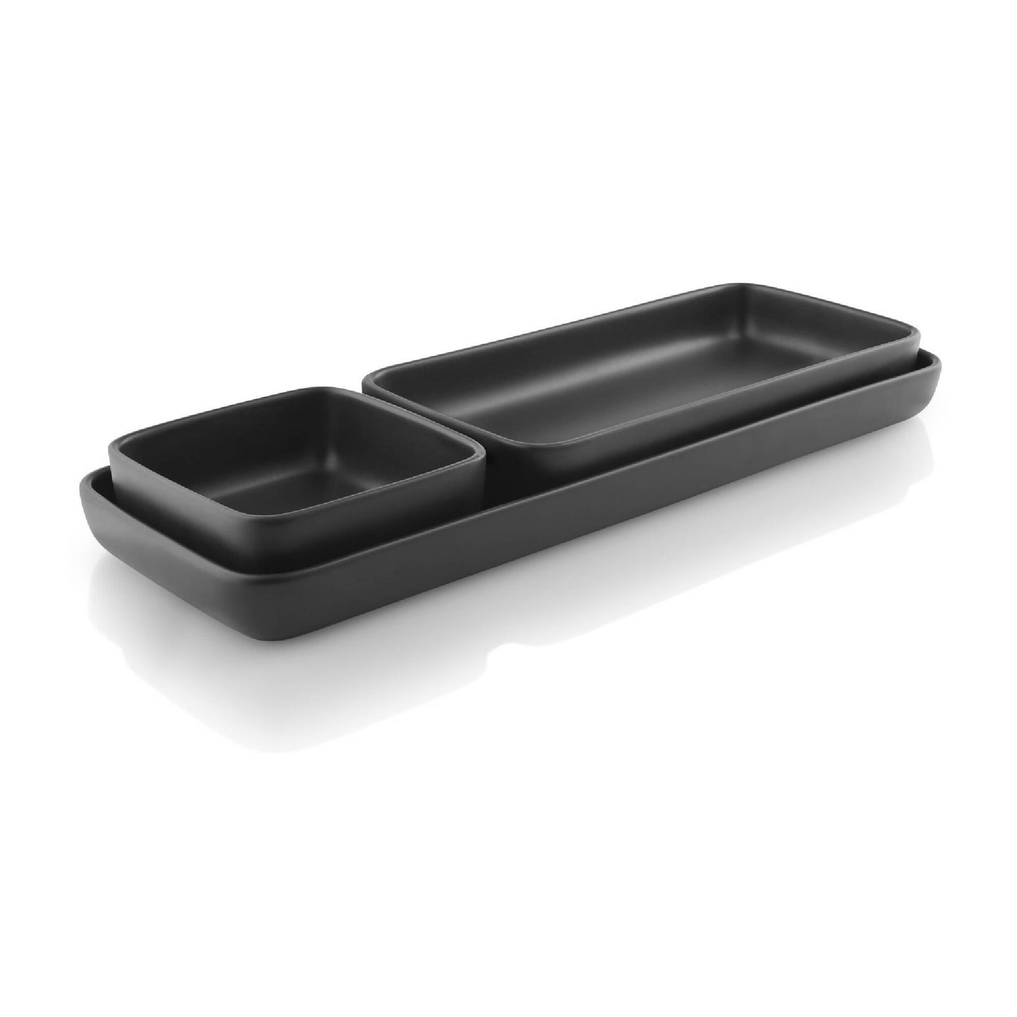 Plato Cocina Nórdica 13x37 cm4#Negro