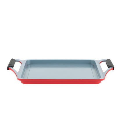 Plancha Asadora Ecofundis Oroley3#Rojo