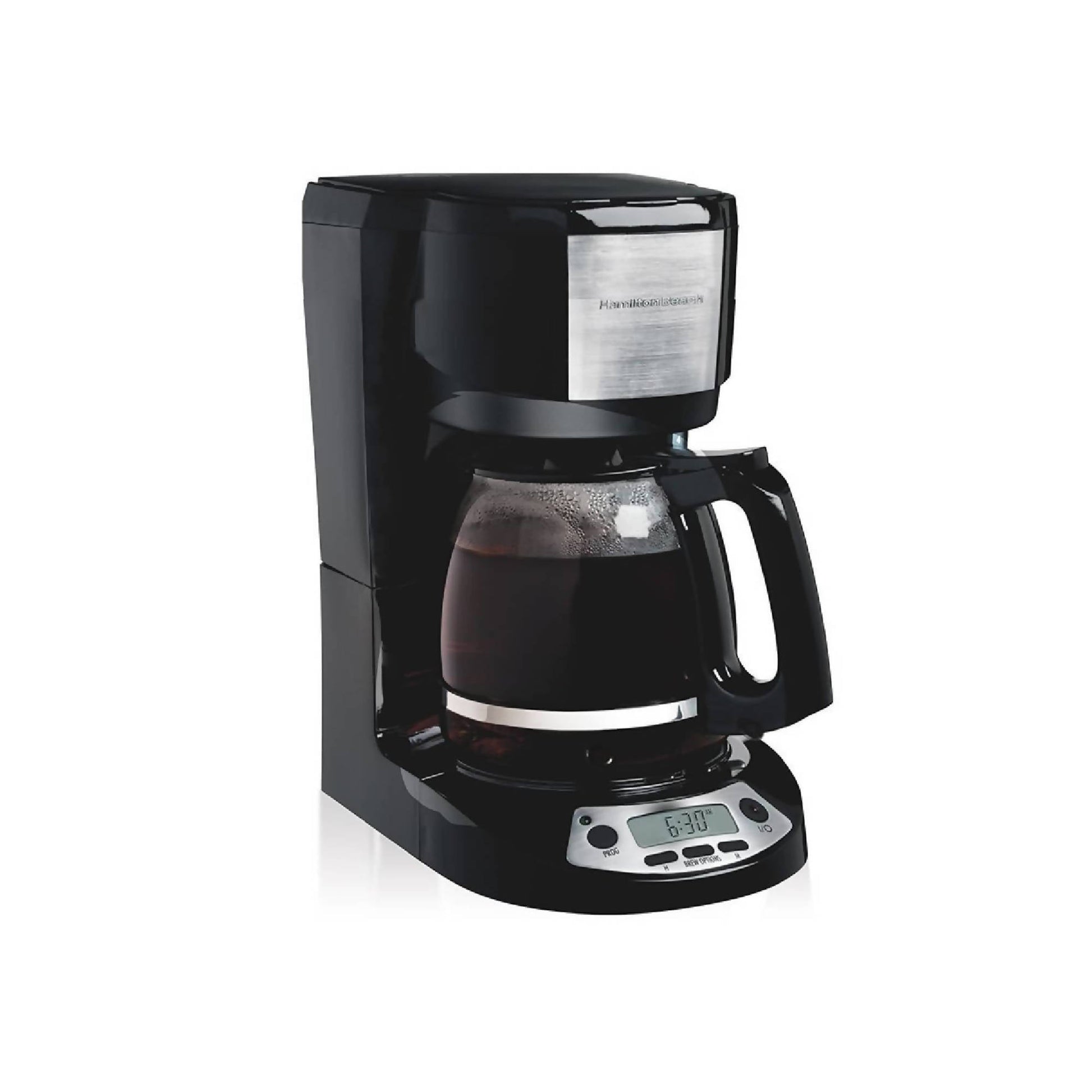 Cafetera Programable 49615-CL 12 Tazas Hamilton Beach3#Negro