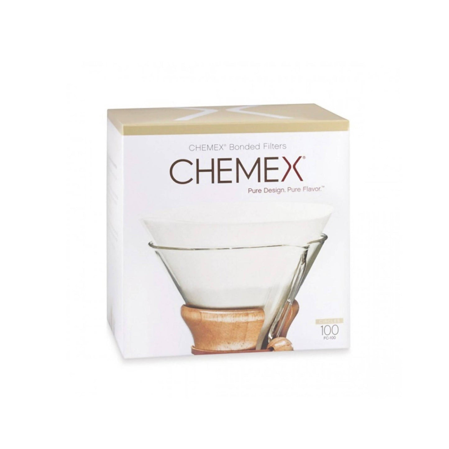 Filtros de Papel para Cafetera de Goteo Chemex1#Sin Color