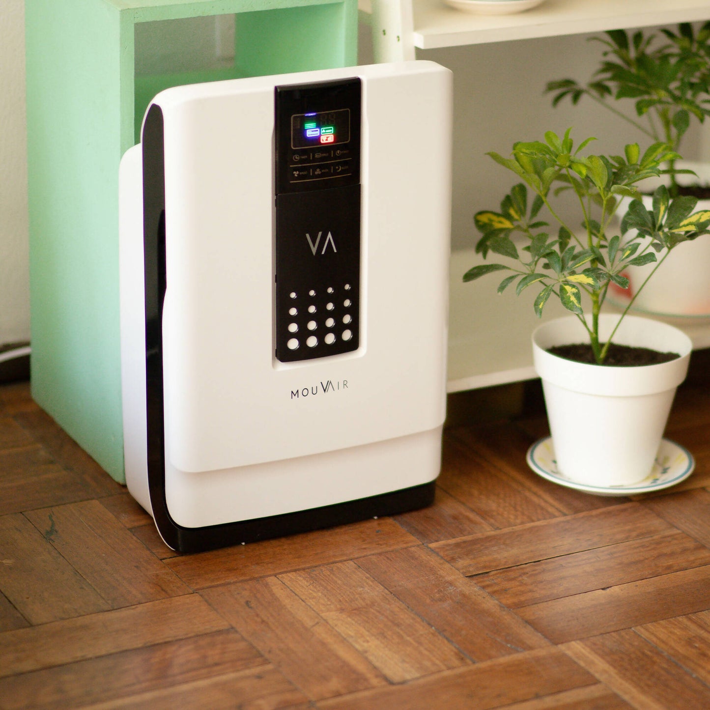 Purificador De Aire Zen Con HEPA H13 Mouvair6#Blanco