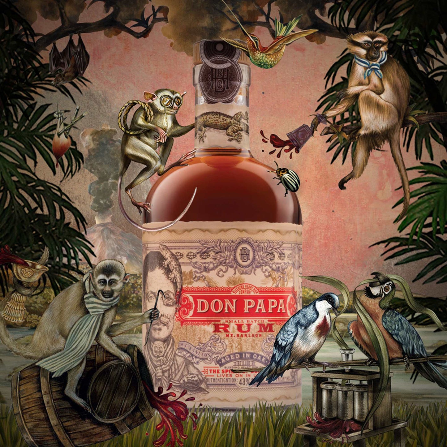 Ron Don Papa 700 ml3#Sin color