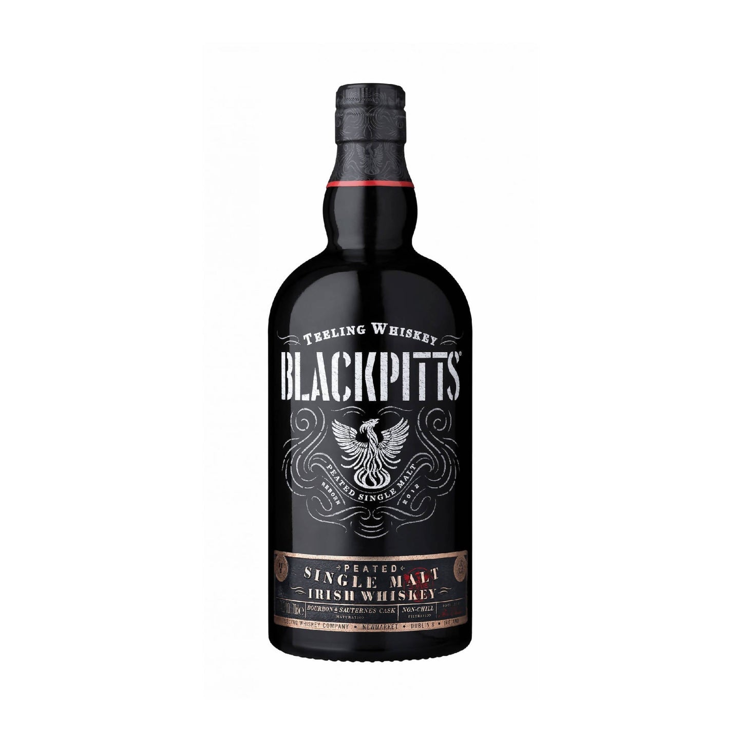 Teeling Blackpitts Peated Single Malt 750 ml2#Sin color