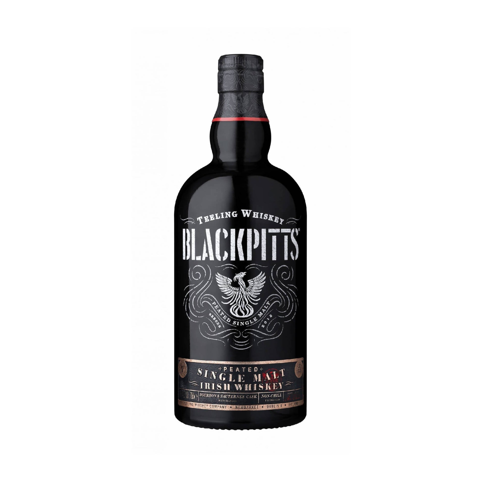 Teeling Blackpitts Peated Single Malt 750 ml2#Sin color