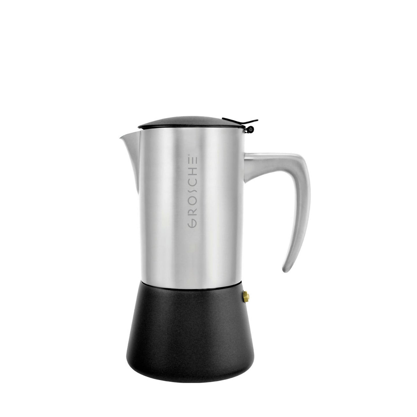 Cafetera Moka Milano Steel 10 Tazas Grosche1#Acero