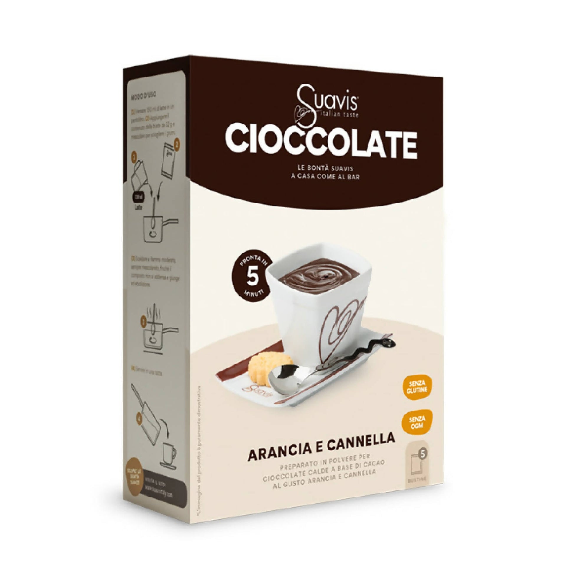 Chocolate Caliente Naranja y Canela Suavis3#Café