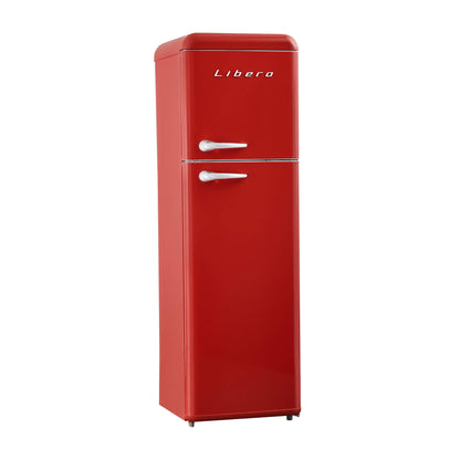 Refrigerador Top Freezer Retro LRT-280DFRR 239 Lts Libero2#Rojo