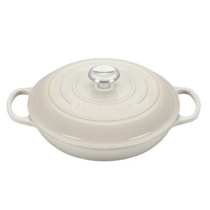 Cacerola Baja 26 Cm Le Creuset5#Blanco