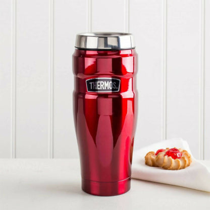 Termo Mug Acero Inox 470 ml1#Rojo