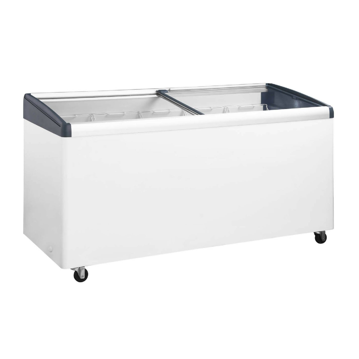 Freezer Horizontal Tapa de Vidrio inclinado 520 Lts CTV-520I3#Blanco