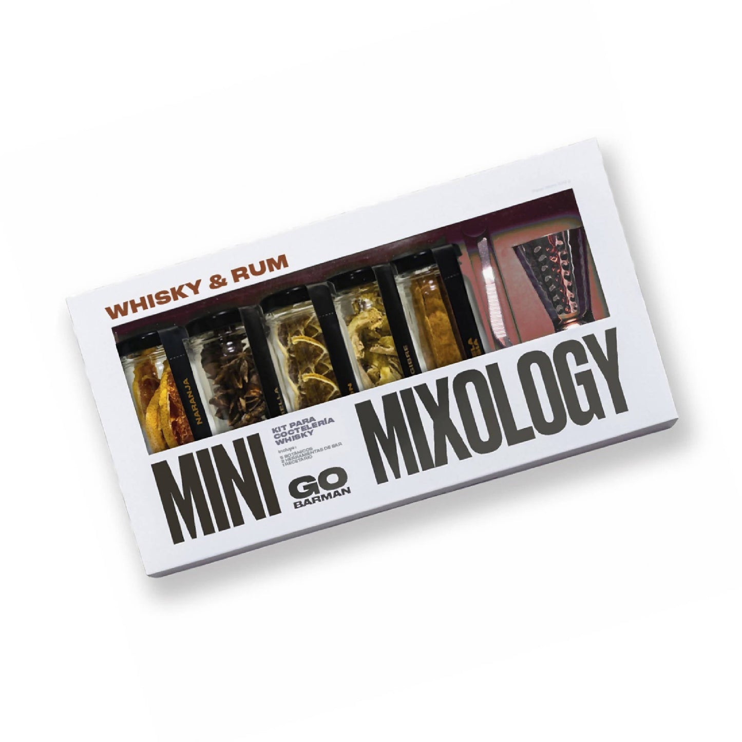 Mini Mixology Kit Whisky & Rum Grab&Go1#Sin color