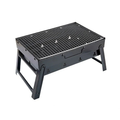 Parrilla Asados Portátil Carbón Plegable Deluxe2#Negro