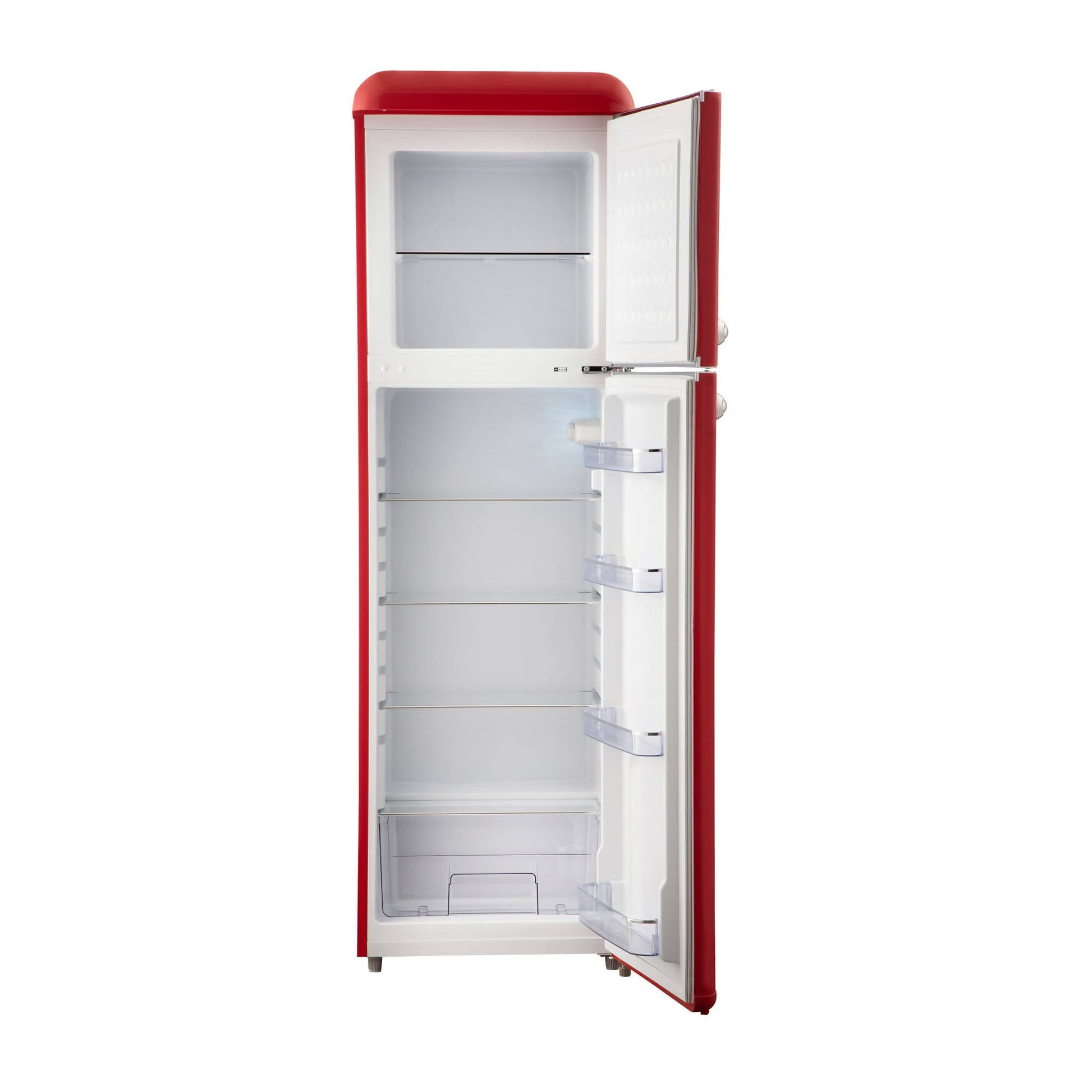 Refrigerador Top Freezer Retro LRT-280DFRR 239 Lts Libero4#Rojo