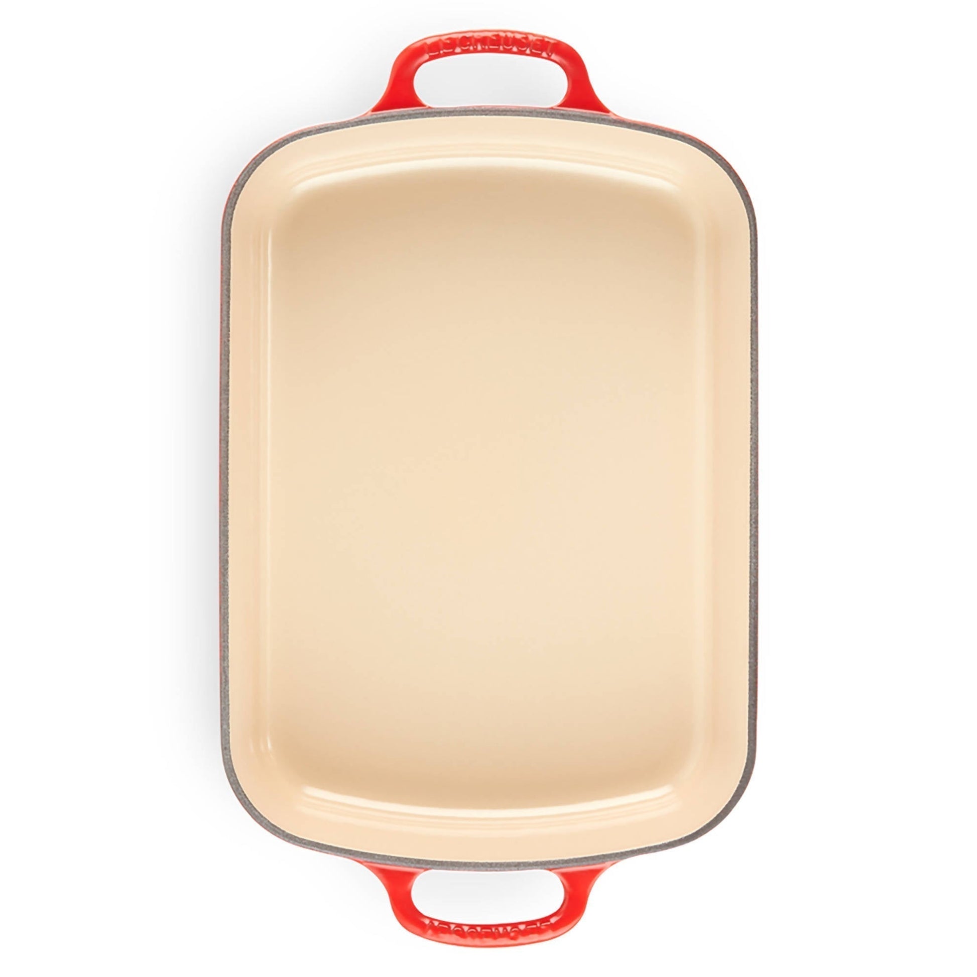 Fuente Rectangular 33 Cm Le Creuset3#Rojo