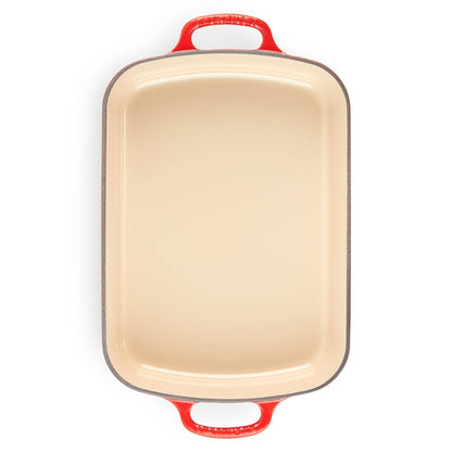 Fuente Rectangular 33 Cm Le Creuset3#Rojo