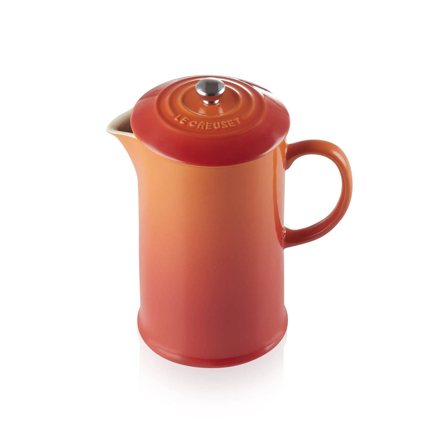 Cafetera Prensa Francesa Le Creuset9#Naranjo