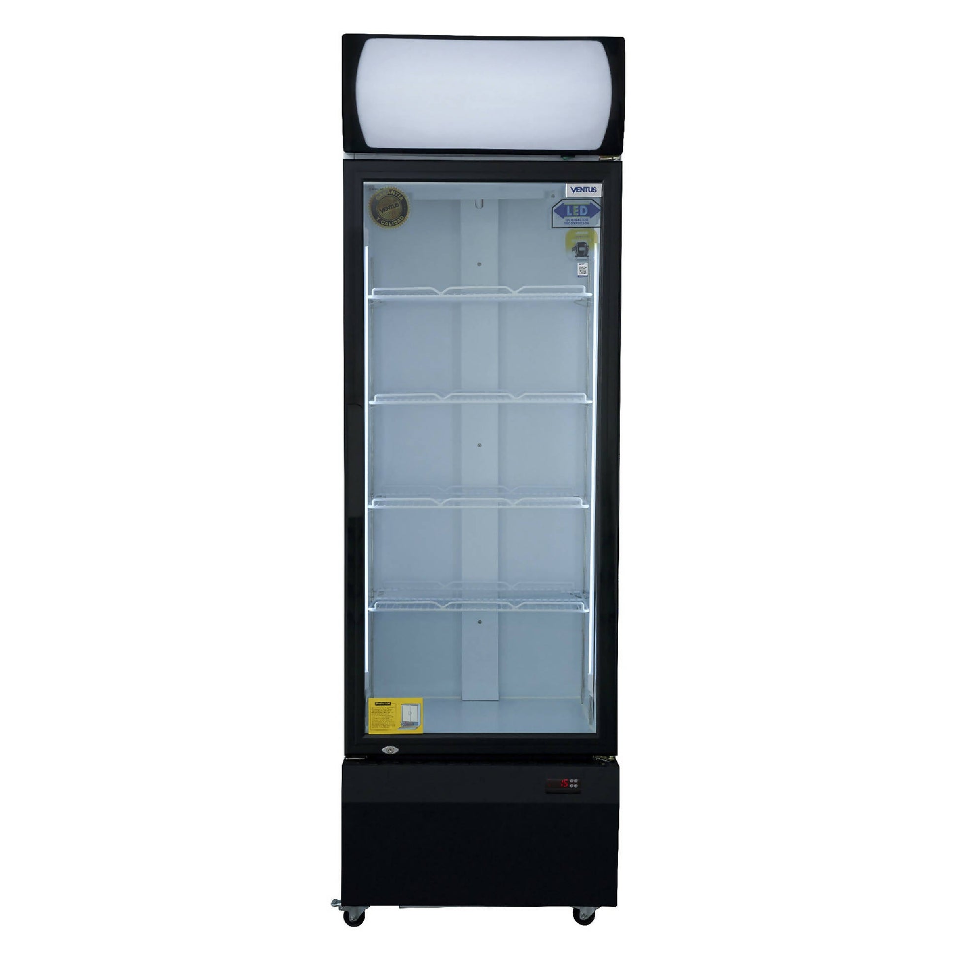 Visi-Cooler 1Puerta 370 Litros Vc-370L2#Blanco