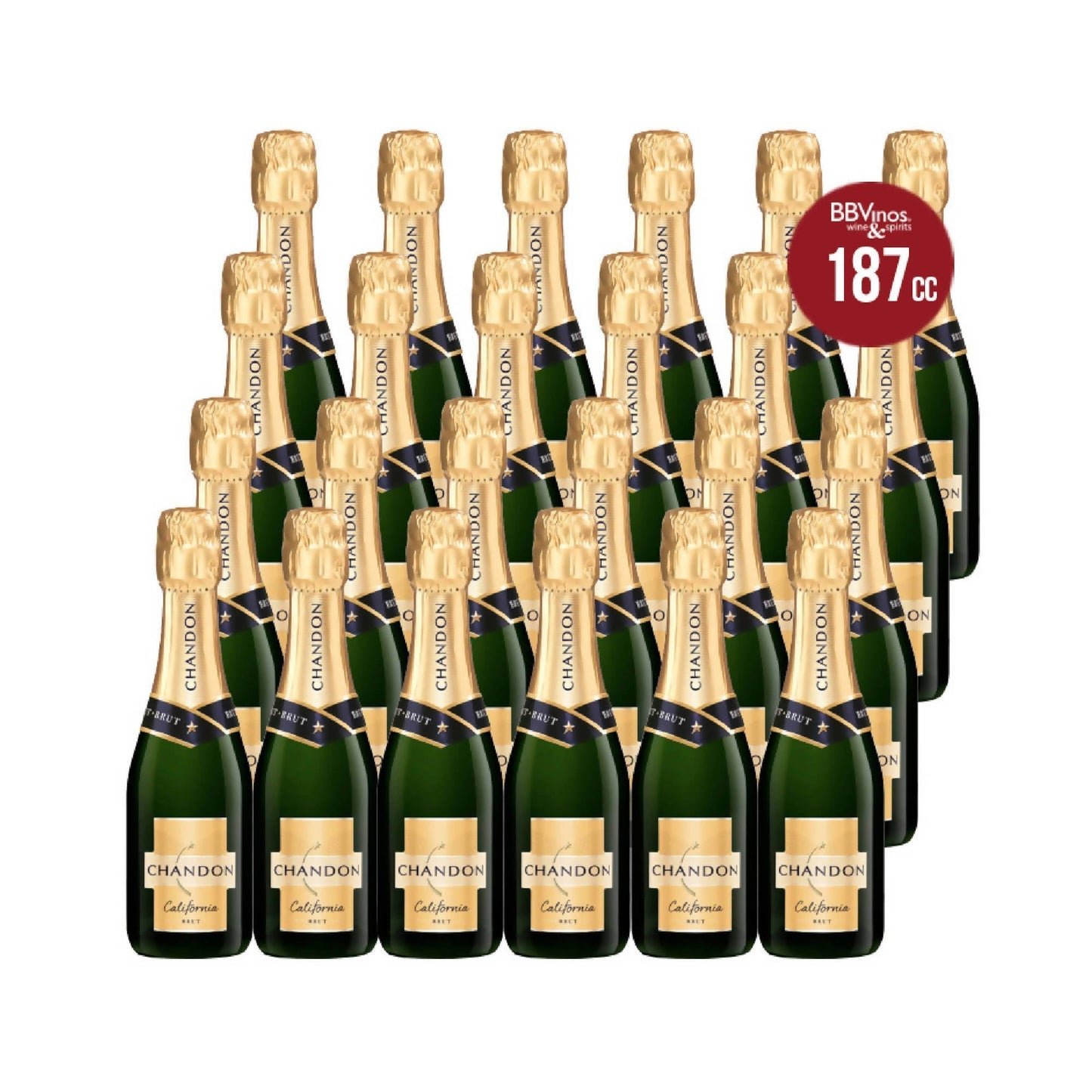 24 Espumantes Chandon Brut 187ml2#Sin color