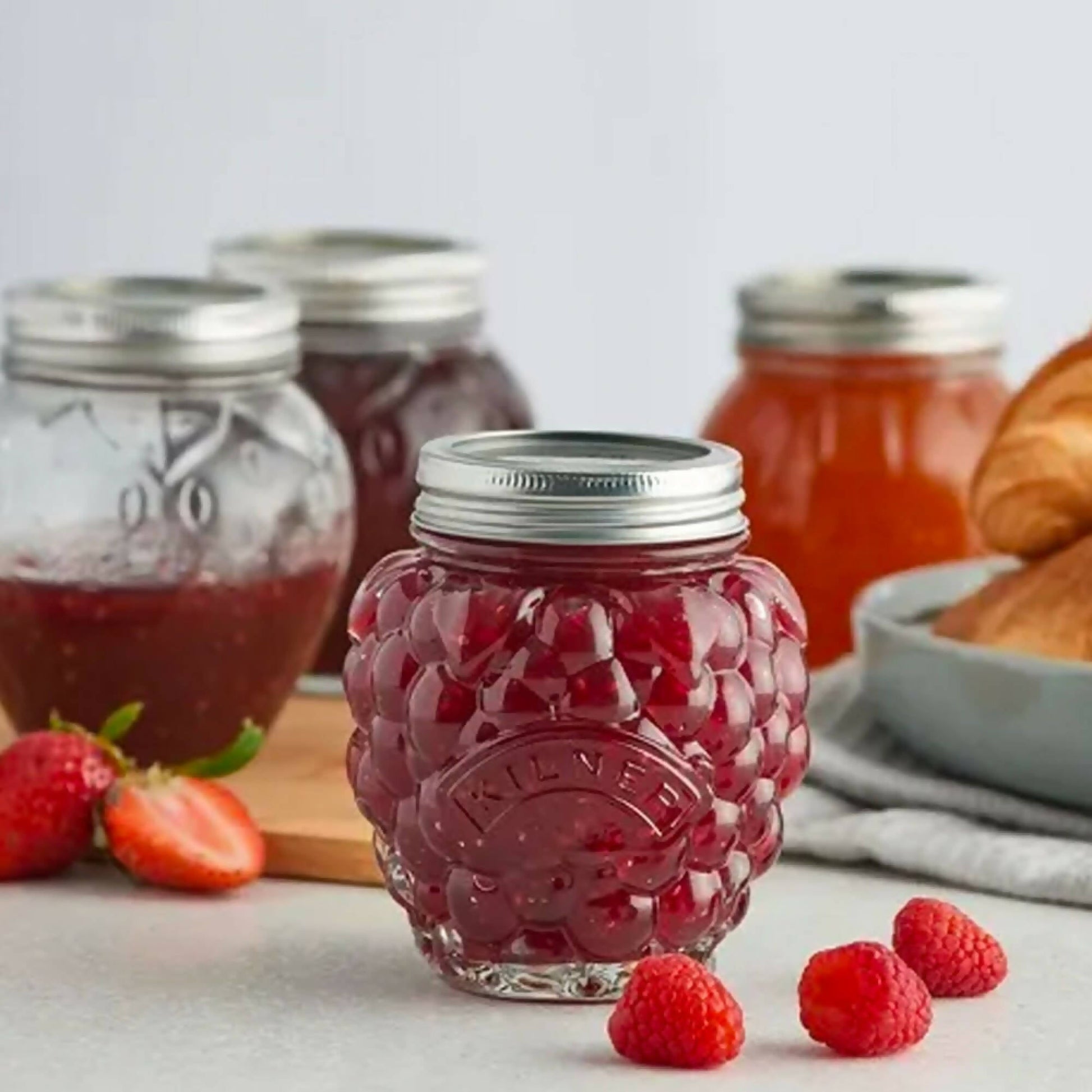 Set 2 Frascos Mermelada Berries 400 ml Kilner1#Sin Color