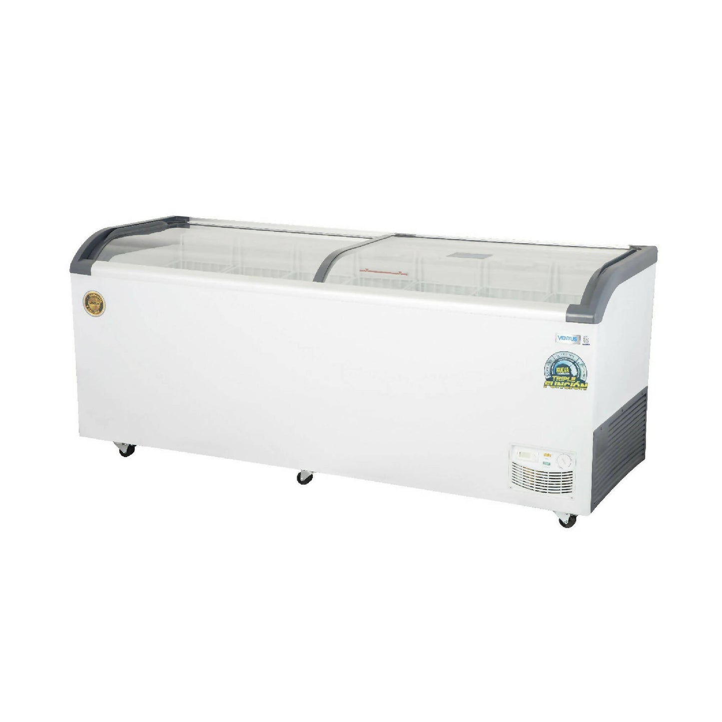 Freezer Horizontal Tapa de Vidrio Semi Curvo 720 Lts CTV-720Q6#Blanco